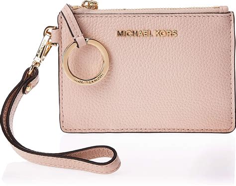 michael michael kors soft pink mercer small coin purse